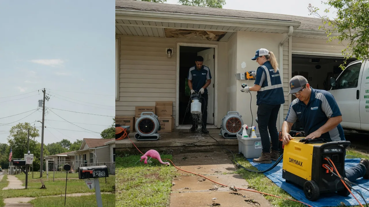 Storm Damage Water Removal in Vermillion, SD near me
